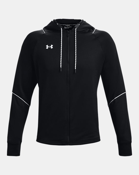Men's UA Drive Warm-Up Full-Zip Jacket, Black, pdpMainDesktop image number 4